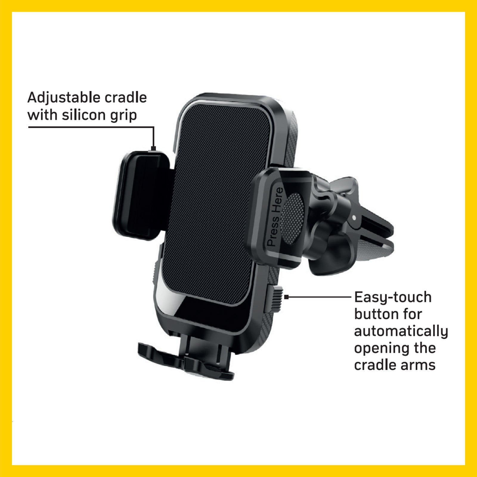 Antsig 2-in-1 Car Phone Mount