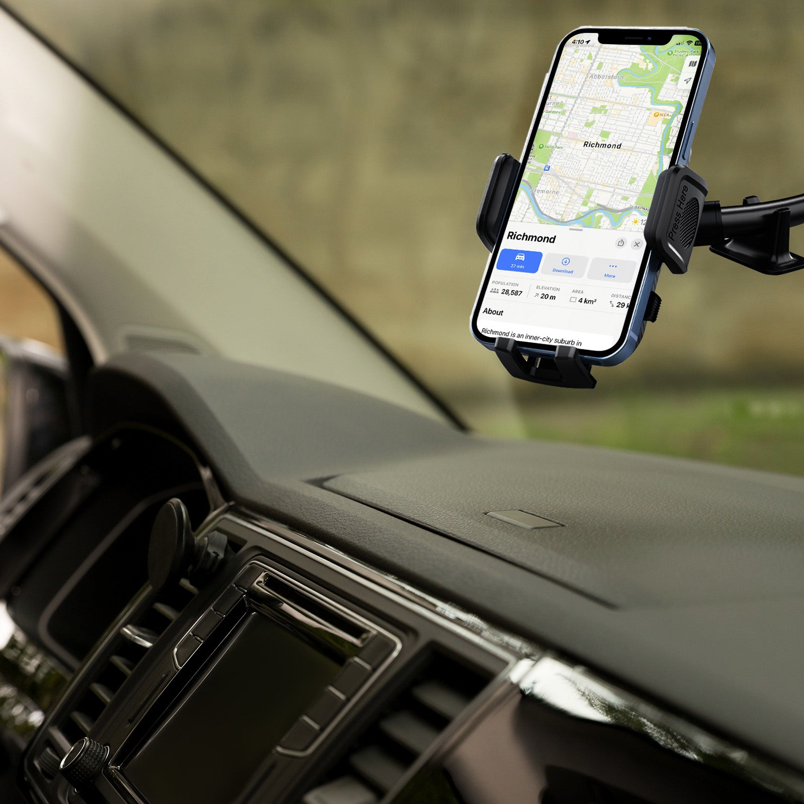 Antsig 2-in-1 Car Phone Mount