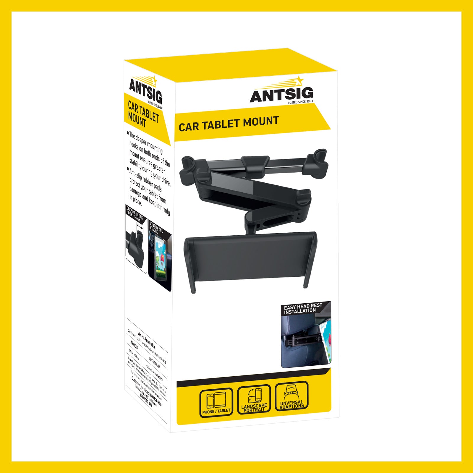 Antsig Car Tablet Mount