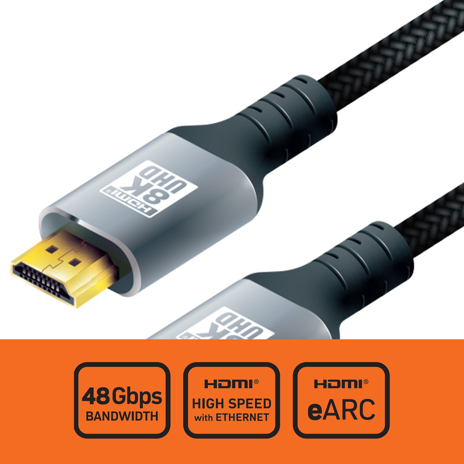 Antsig 1.5m  Ultra-HD 8K HDMI Lead