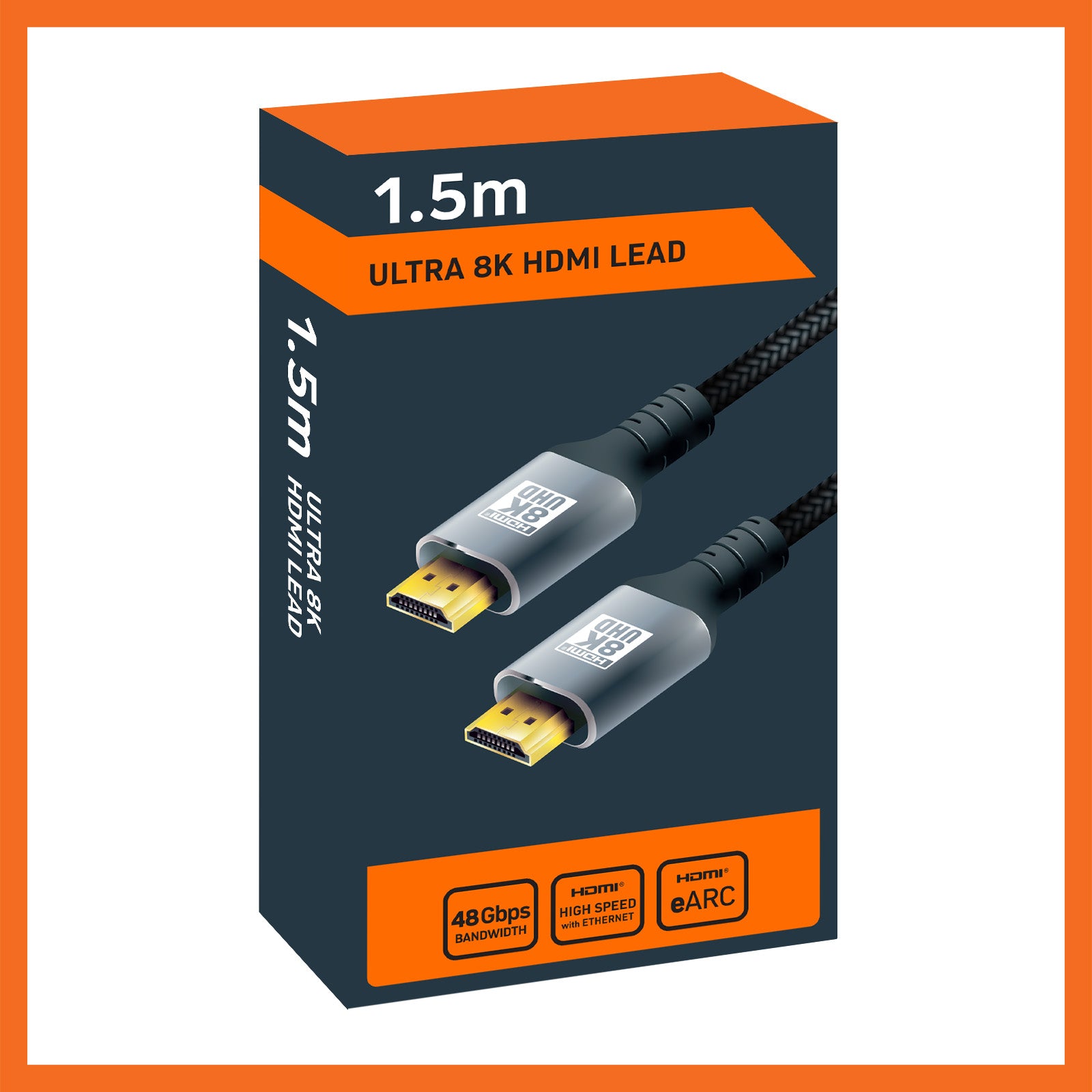 Antsig 1.5m  Ultra-HD 8K HDMI Lead