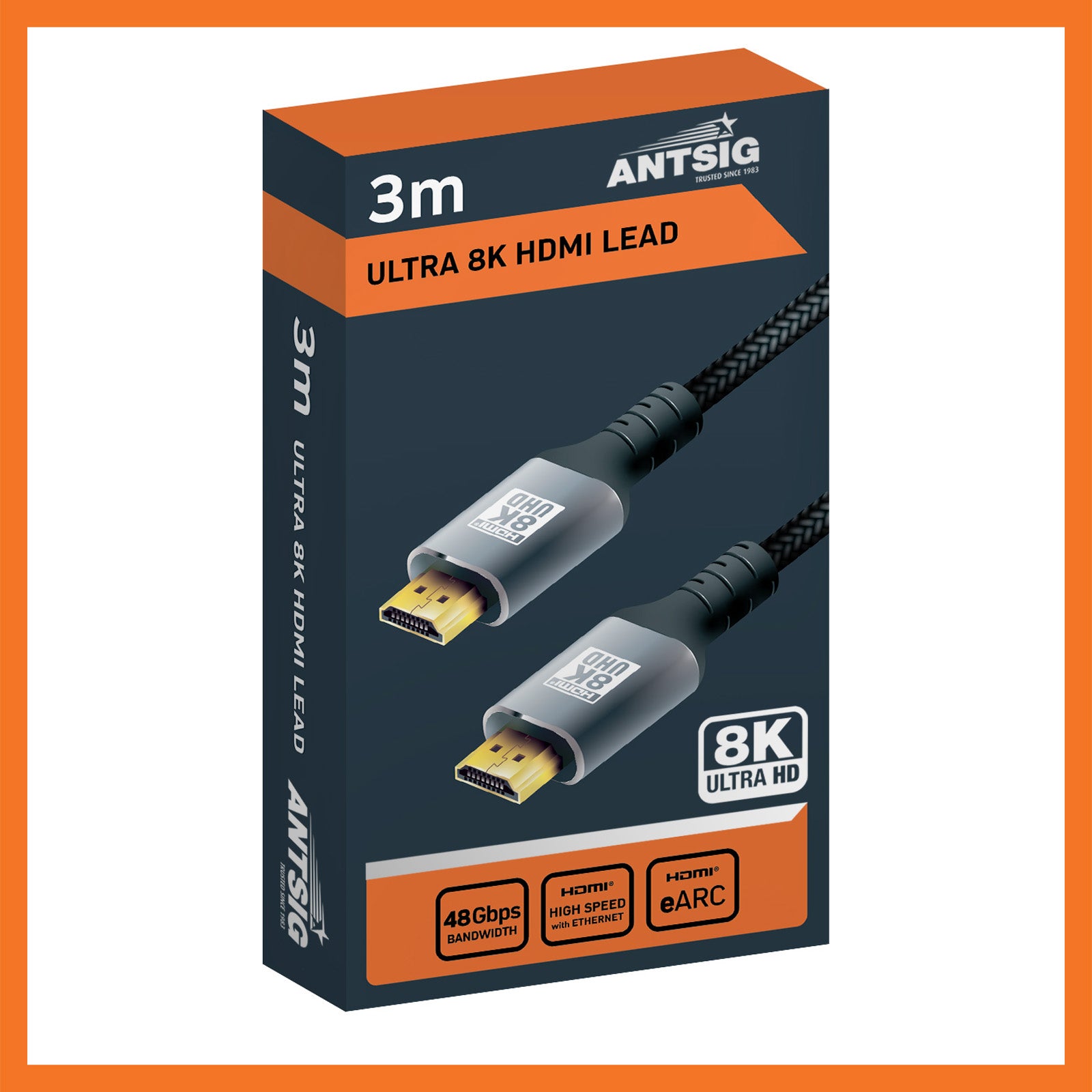 Antsig 3m Ultra 8K HDMI Lead