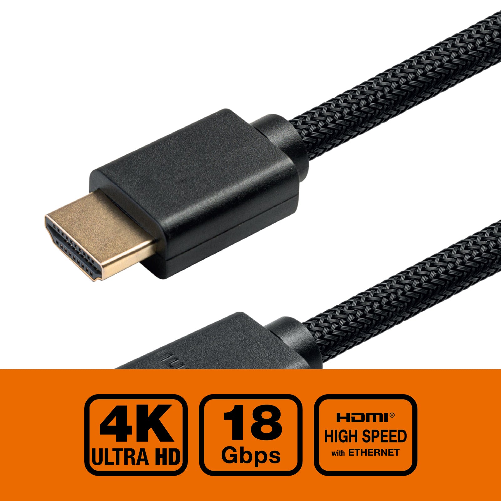 Antsig 3m 1080p 4K HDMI Braided Cable