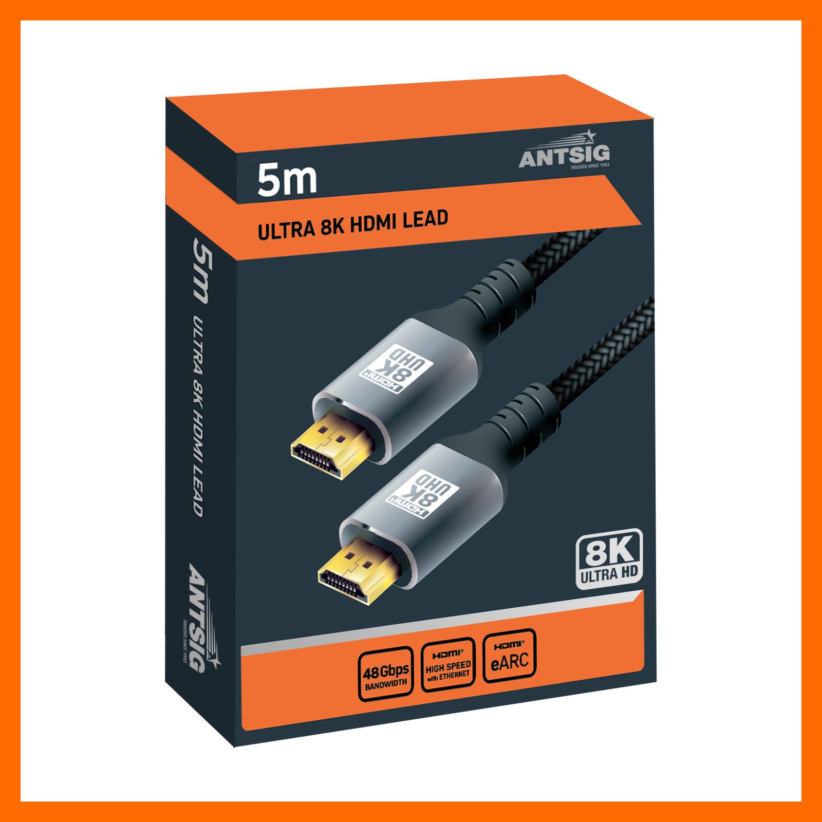 Antsig 5m Ultra 8K HDMI Lead