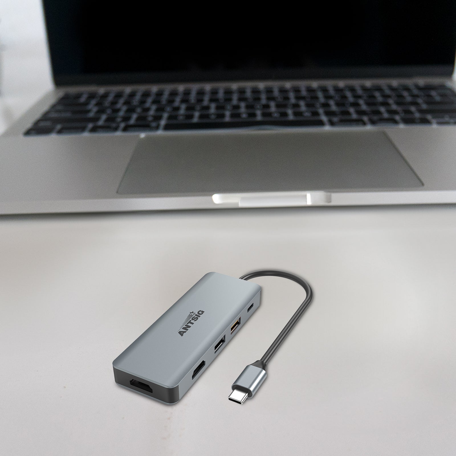 Antsig 7-in-1 USB-C Multiport Adapter