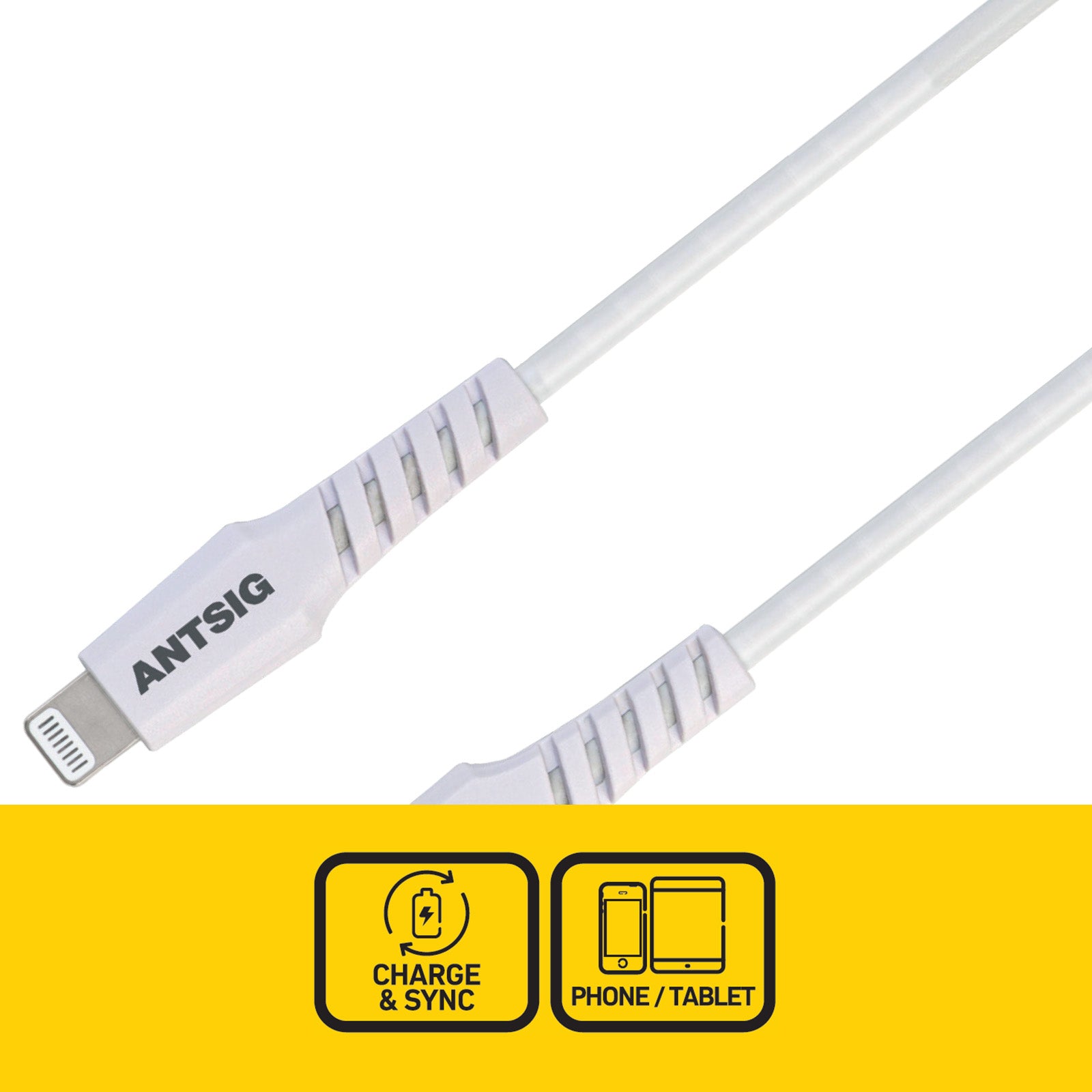 Antsig 1m USB-C to Lightning Cable