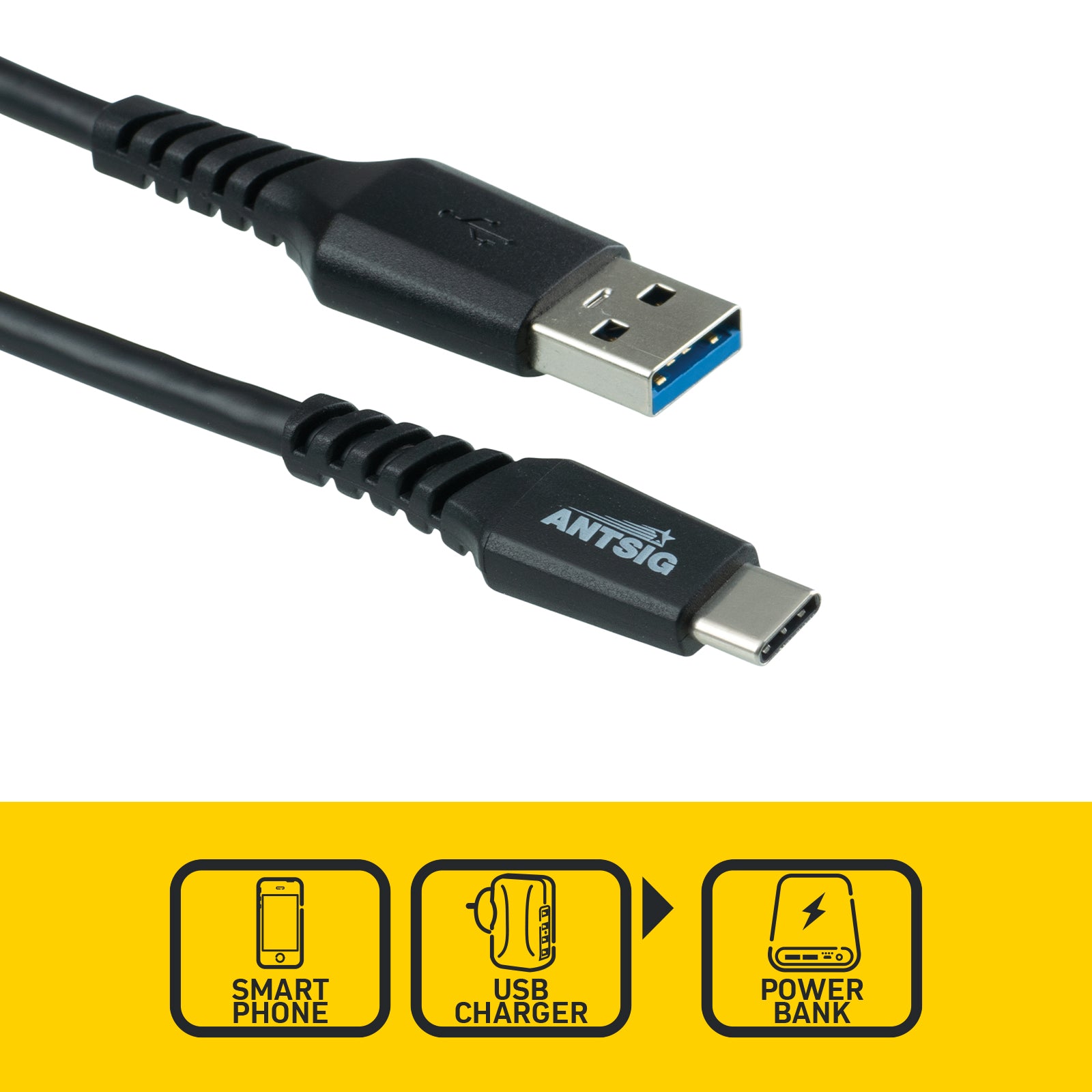 2m USB-A to USB-C USB 3.1