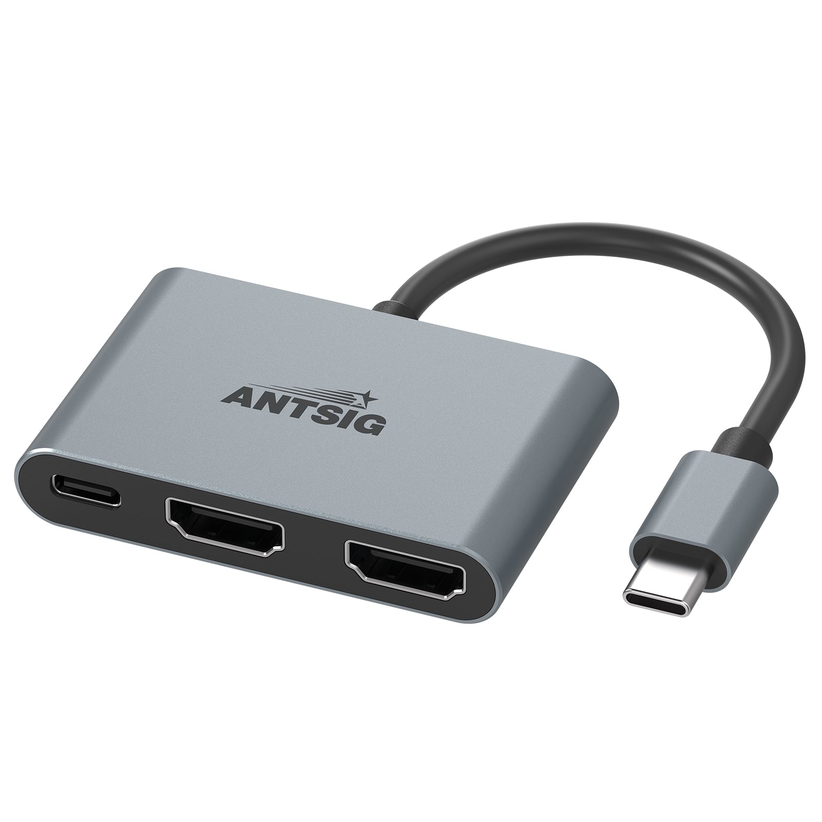 Antsig 3-in-1 USB-C To HDMI Adapter