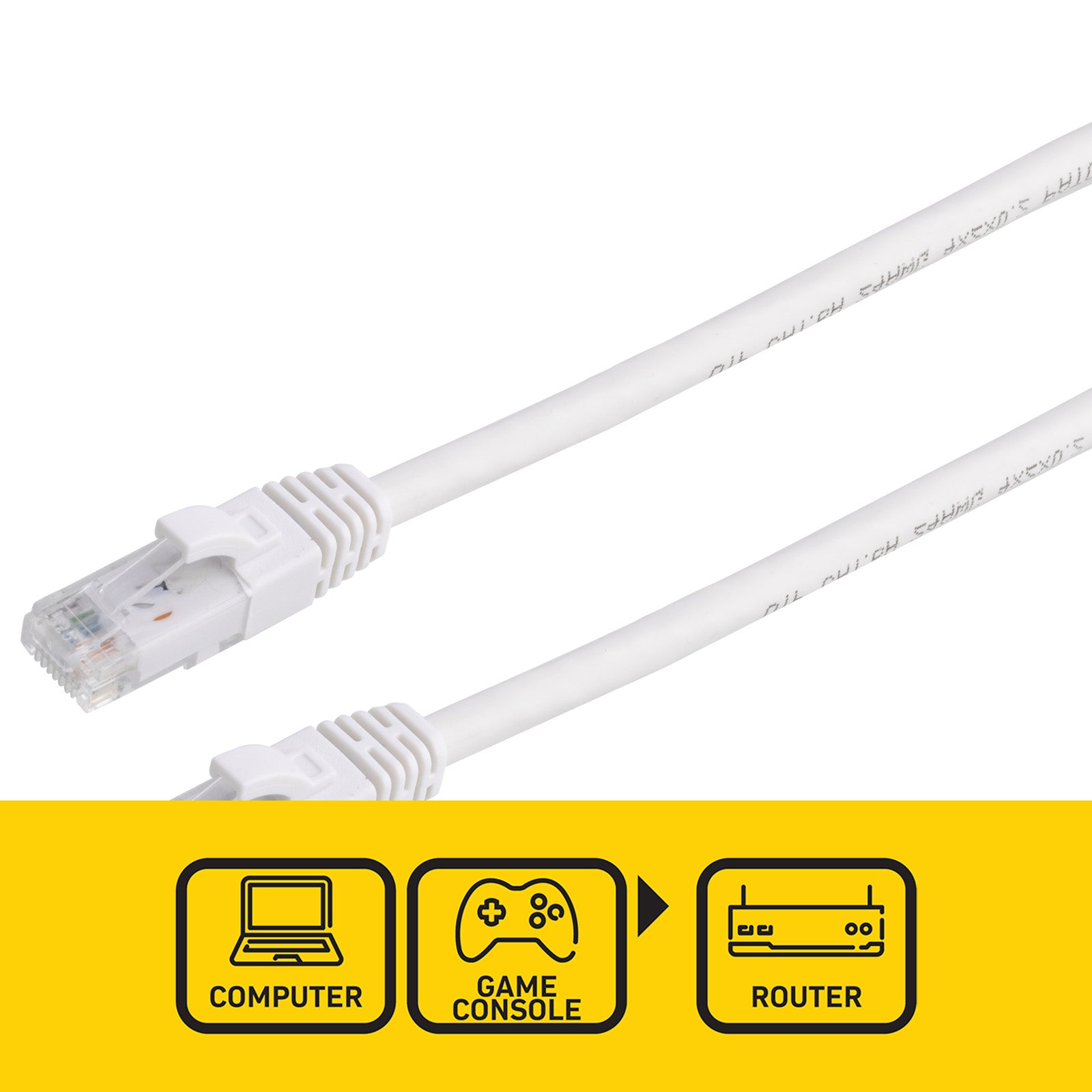 Antsig 50cm CAT6A RJ45 Ethernet Cable