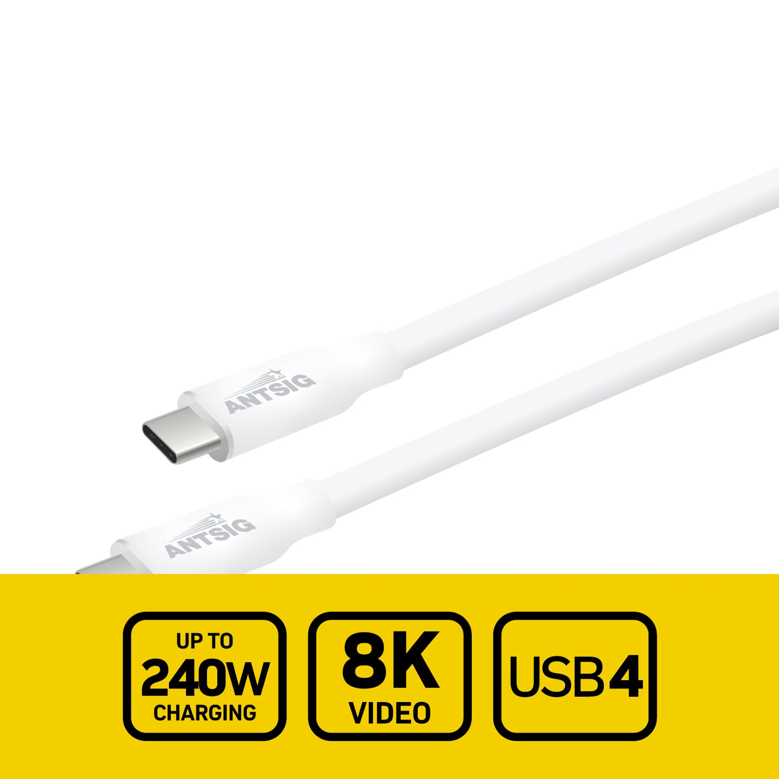 Antsig 1m 240W USB-C To USB-C Cable