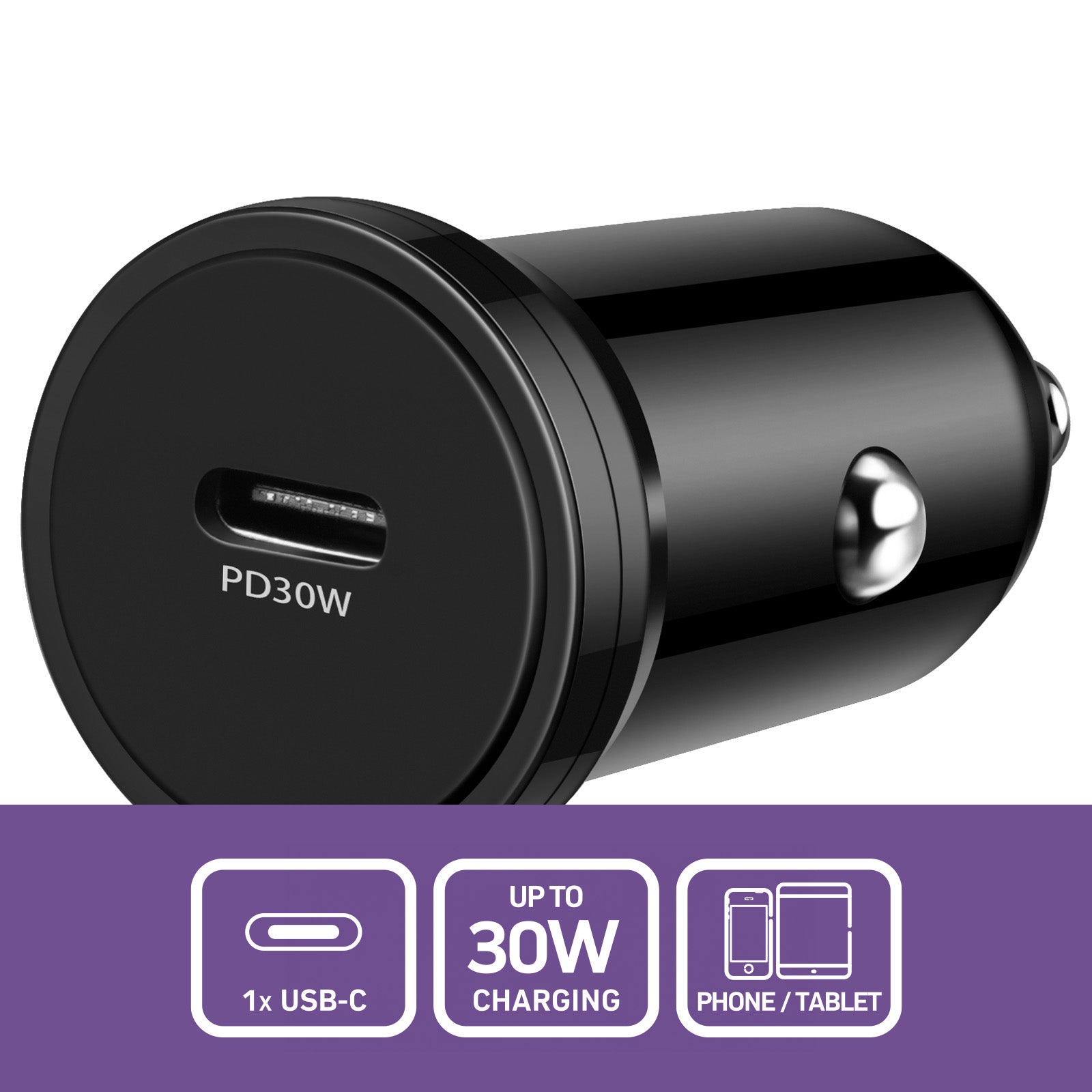 Antsig 30W USB-C Car Charger