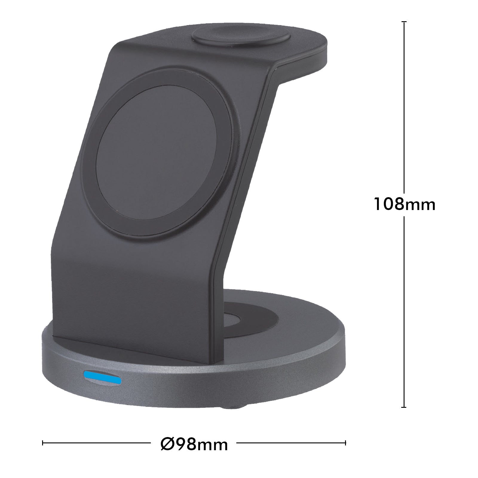 Antsig 15W 3-in-1 Magnetic Wireless Charging Stand