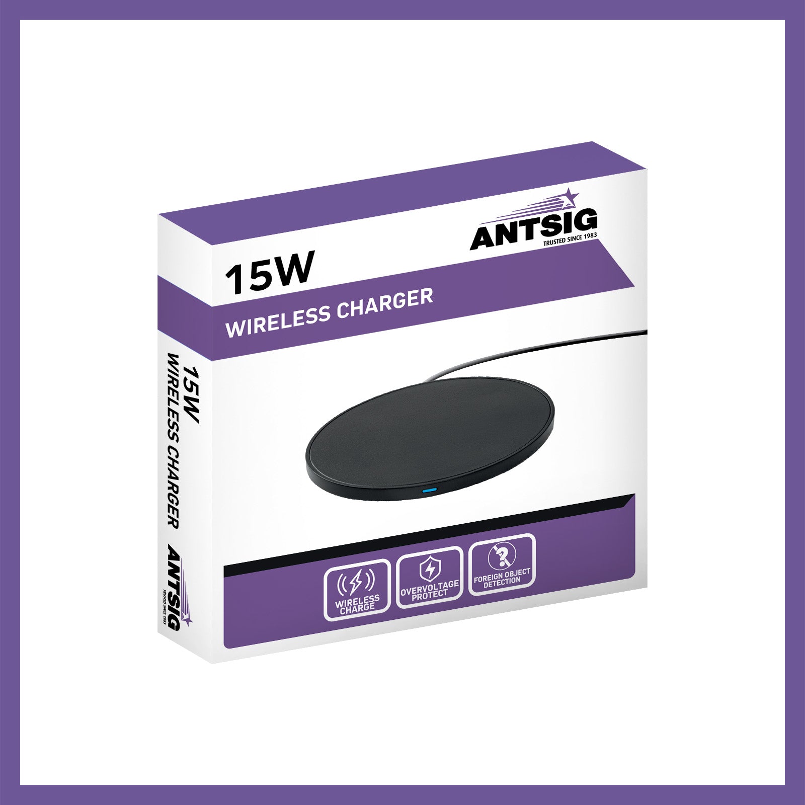 Antsig 15W Wireless Charger