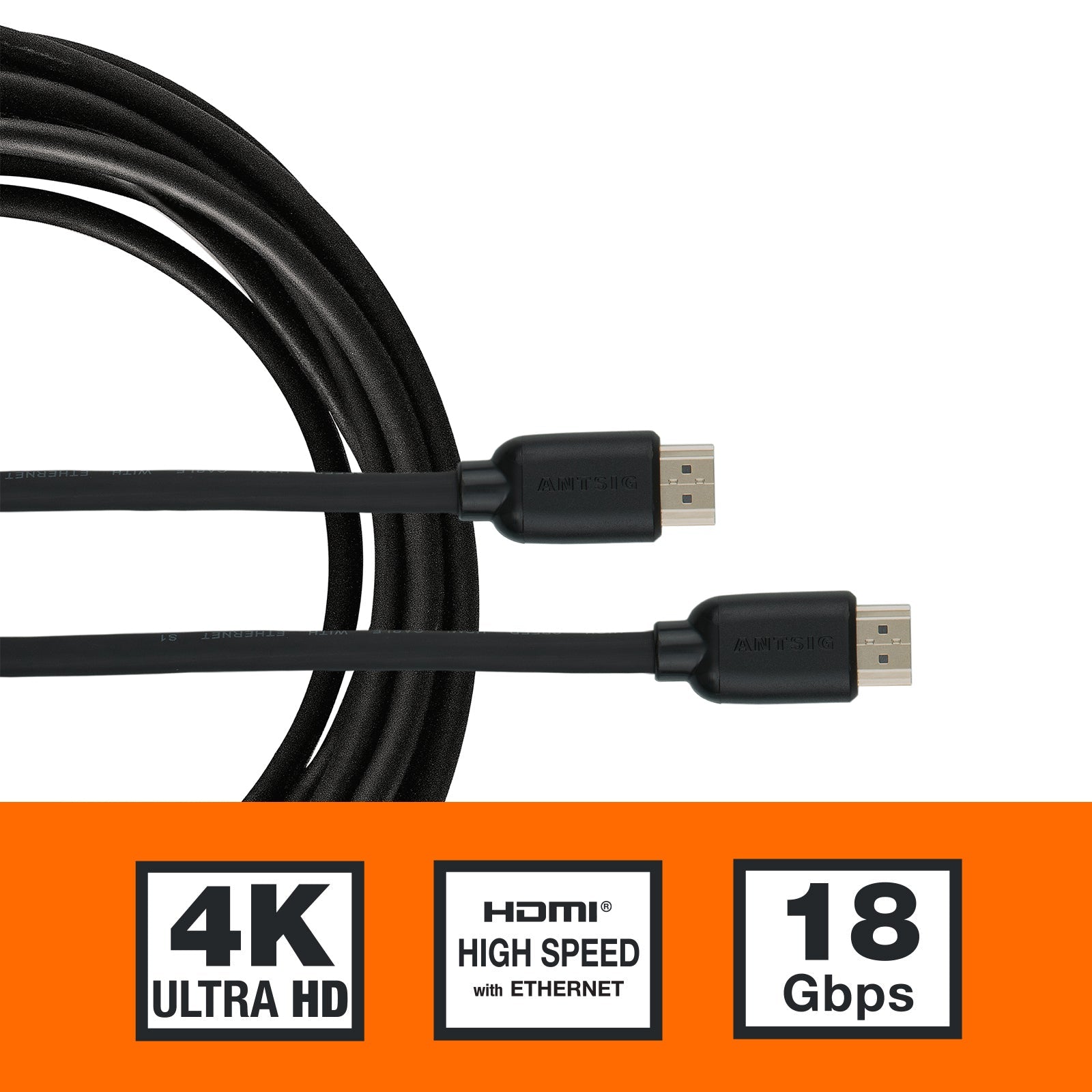 Cable HDMI 2.0 M/M 10M Ultra HD 4K 18 Gbps