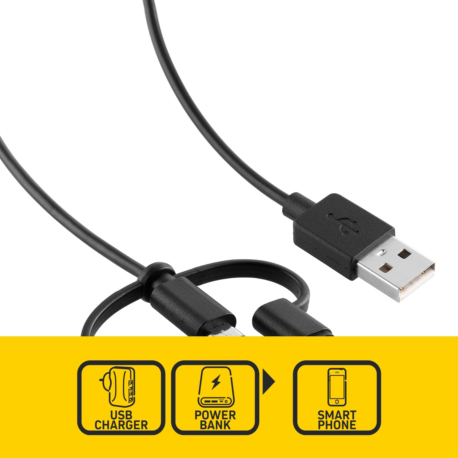 Lightning   Micro USB   USB Type-C 3in1 急速充電 ケーブル 巻き取り データ転送 microusb typec 充電ケーブル ライトニング iPhone Android