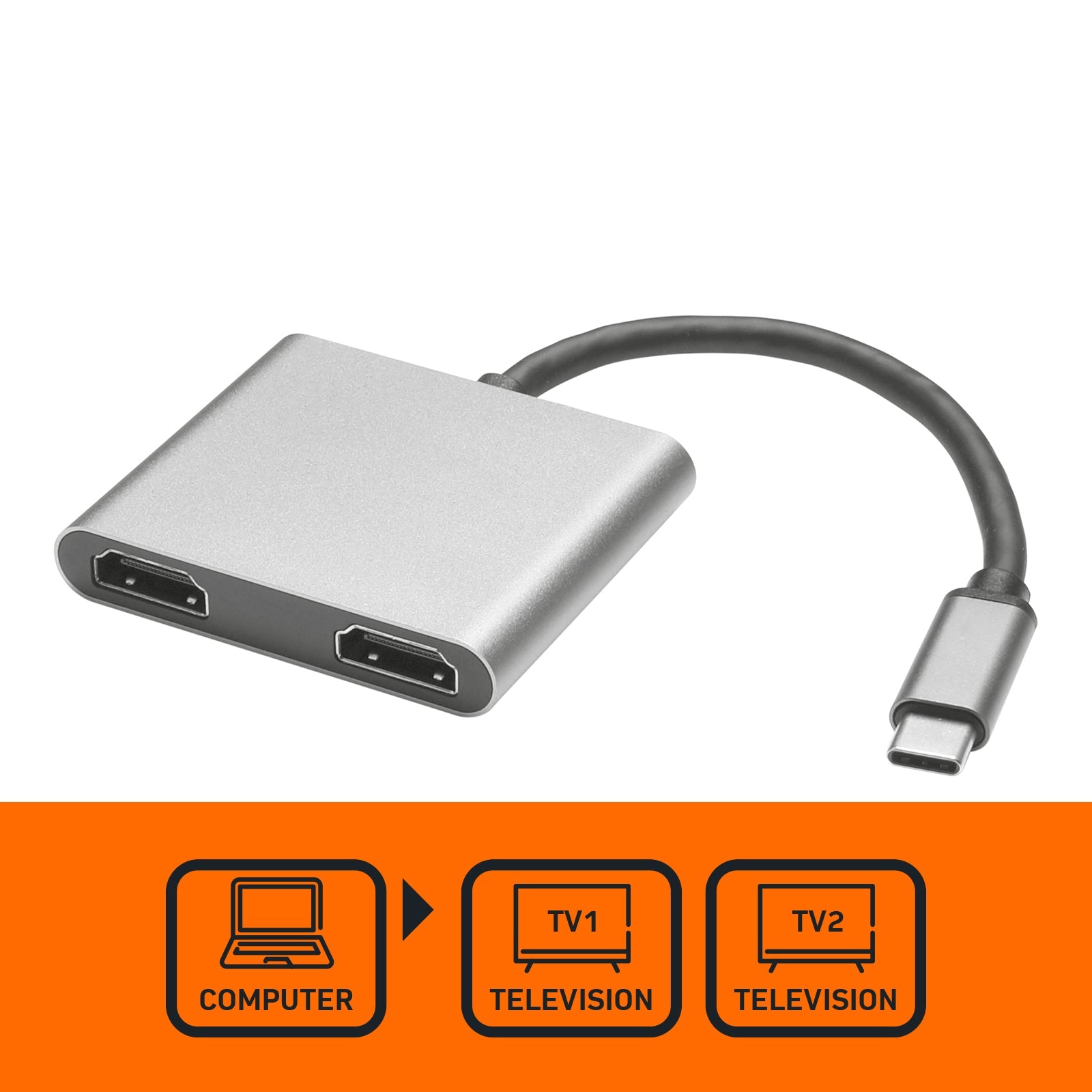 Usb to 2x hdmi hot sale